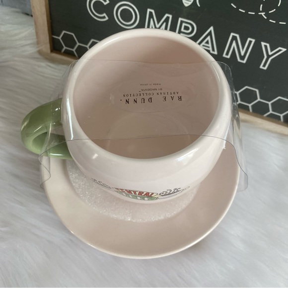Rae Dunn Central Perk Friends Double Sided Cup And Saucer - Picture 4 of 10